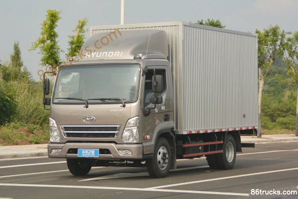Hyundai Commercial Vehicle Shengtu H5 154hp 4X2(6 wheels) 5.12m AMT single-row van light truck (Allison) Exterior (3) | 86Trucks