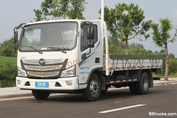 Foton Aumark S3 143hp 4X2(6 wheels) 4.17m single-row flatbed light truck (Beijing V) Exterior (2) | 86Trucks