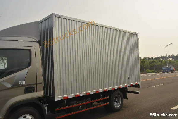 Hyundai Commercial Vehicle Shengtu H5 154hp 4X2(6 wheels) 5.12m AMT single-row van light truck (Allison) Body (1) | 86Trucks