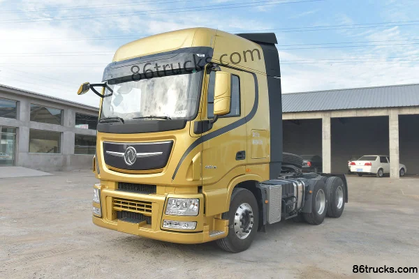 Dongfeng Commercial Vehicle Tianlong Flagship KX 520 hp 6X4(10 wheels) tractor truck (ZF 16-speed) Exterior (3) | 86Trucks