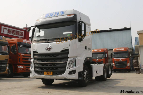 Dongfeng Liuqi Chenglong H7 Heavy Truck 500hp 6X2R Tractor Truck Exterior (3) | 86Trucks