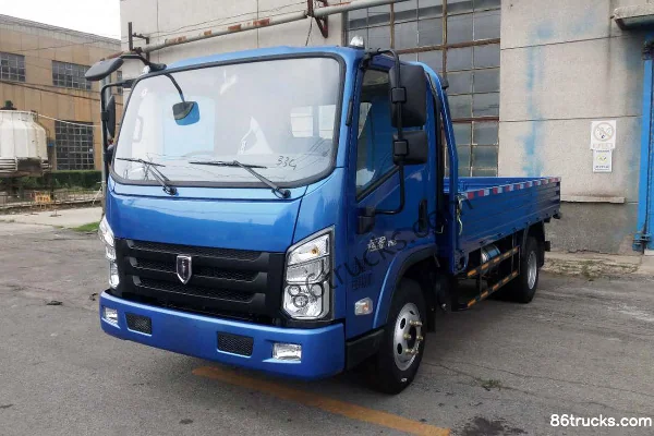 Jinbei Yunying M Series 120 hp 4X2(6 wheels) 4.2 m single-row flatbed light truck Exterior (2) | 86Trucks