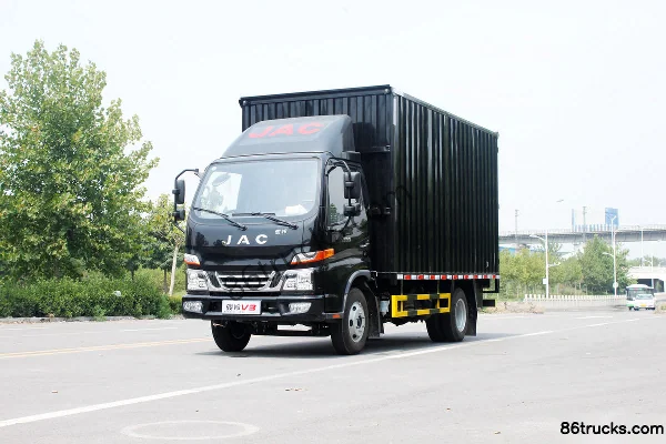 JAC Junling V3 120 ch 4X2(6 roues) camion fourgon léger 4,15 m cabine simple Extérieur (3) | 86Trucks