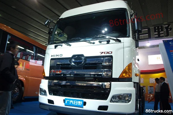 GAC HINO 700 Series Heavy Truck 450hp 6X4(10 wheels) Tractor Truck Exterior (2) | 86Trucks