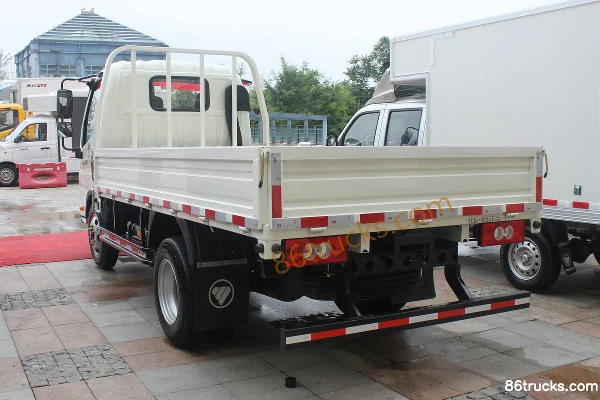 Foton Aoling Jieyun 88 ch 4X2(6 roues) camion léger plateau à ridelles cabine simple 3,655 m Extérieur (3) | 86Trucks