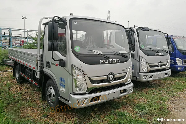 Foton Ollin CTS 131 ch 4X2(6 roues) 4,18 m cabine simple plateau camion léger Extérieur (2) | 86Trucks