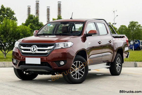 Dongfeng Yufeng P16 2017 Deluxe 1.9T Diesel 150hp 4WD Double Row Pickup Exterior (3) | 86Trucks