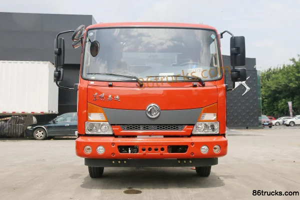Dongfeng Commercial Vehicle Jiayun 130 hp 4X2(6 wheels) 4.1m single-row flatbed cargo truck chassis Exterior (2) | 86Trucks