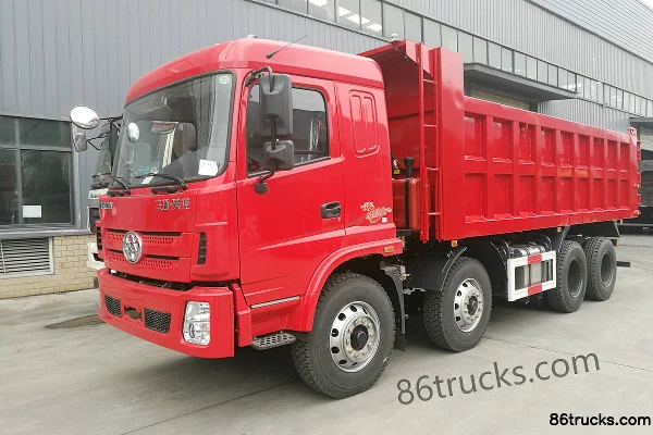 Sanhuan Shitong Haolong Heavy Truck Luxury Edition 310 hp 8X4(12 wheels) 6.2m Dump Truck Exterior (2) | 86Trucks