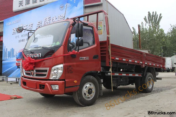 Foton Times M3 110 hp 4X2(6 wheels) 4.2m Flatbed Dump Truck Exterior (3) | 86Trucks