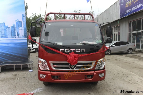 Foton Times M3 110 hp 4X2(6 wheels) 4.2m Flatbed Dump Truck Exterior (2) | 86Trucks