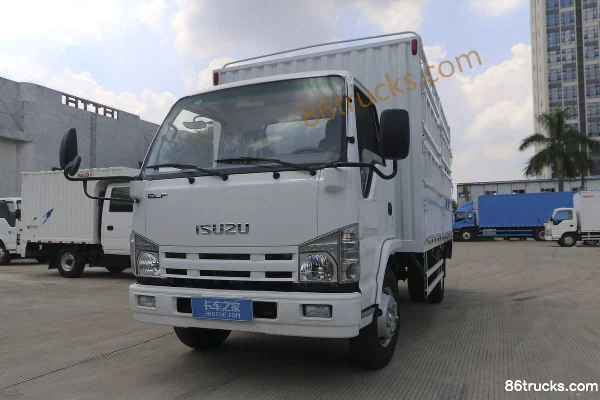 Qingling Isuzu 100P 98 ch 4X2(6 roues) Camion léger à ridelles monoplace 4,25 m Extérieur (3) | 86Trucks