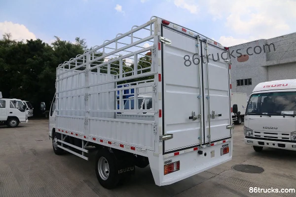Qingling Isuzu 100P 98 ch 4X2(6 roues) Camion léger à ridelles monoplace 4,25 m Carrosserie (3) | 86Trucks