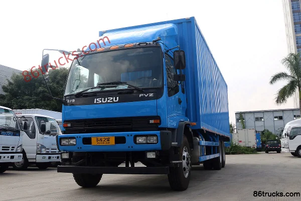 Qingling FVZ Heavy Truck 300 hp 4X2(6 wheels) 8.6m Box Van Cargo Truck Body (3) | 86Trucks