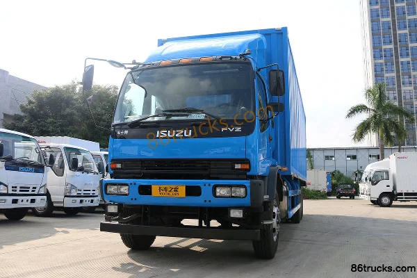 Qingling FVZ Heavy Truck 300 hp 4X2(6 wheels) 8.6m Box Van Cargo Truck Body (2) | 86Trucks