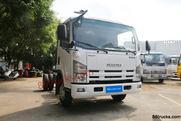 Qingling Isuzu KV600 130 hp 4X2(6 wheels) Refrigerated Truck Chassis Exterior