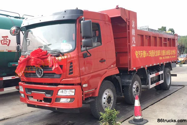 SHACMAN Commercial Vehicle Xuande X6 Standard Load 180 hp 6X2(8 wheels) 5.5m Dump Truck Exterior (2) | 86Trucks