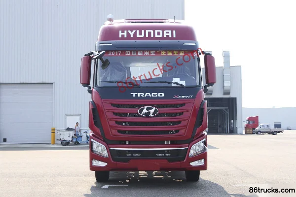Hyundai Commercial Vehicle Xcient 440 hp 6X4(10 wheels) Tractor Truck (ZF 16-speed) Exterior (2) | 86Trucks