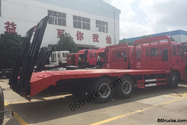 Dongfeng Teshang 240 hp 6X4(10 wheels) Flatbed Truck (Chengliwei Brand) Exterior (3) | 86Trucks