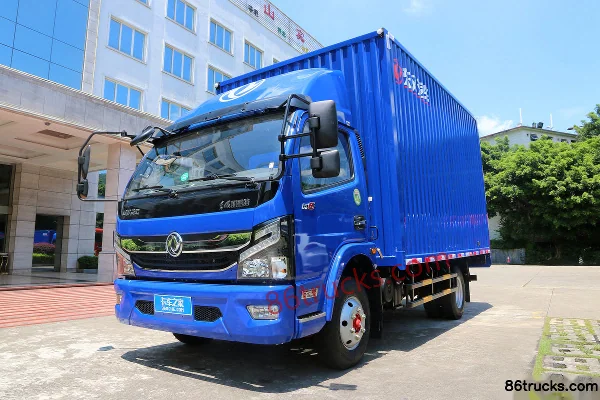 Dongfeng Kaipute K6-L 2018 Model Plain Version 150 hp 4X2(6 wheels) 4.17m Single Row Van Light Truck Exterior (3) | 86Trucks