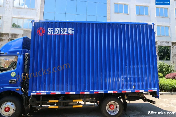 Dongfeng Kaipute K6-L 2018 Model Plain Version 150 hp 4X2(6 wheels) 4.17m Single Row Van Light Truck Body (3) | 86Trucks