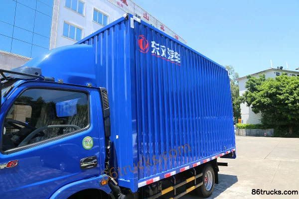 Dongfeng Kaipute K6-L 2018 Model Plain Version 150 hp 4X2(6 wheels) 4.17m Single Row Van Light Truck Body (2) | 86Trucks