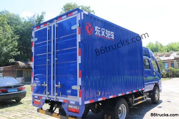 Dongfeng Duolika D6-S 2018 115hp 4X2(6 wheels) 3.25m double-row van light truck (China VI) Body (3) | 86Trucks