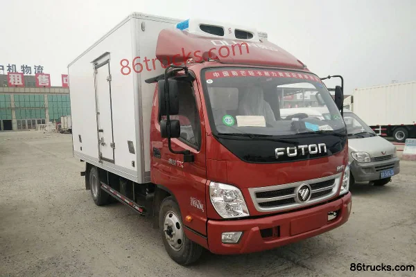 Foton Aoling TX 110hp 4X2(6 wheels) 4.085m refrigerated truck Exterior