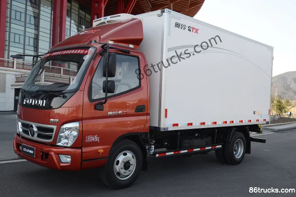 Foton Auman CTX 117 hp 4X2(6 wheels) 4.1m refrigerated truck Exterior (3) | 86Trucks