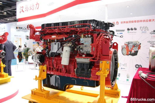 Hanma Power CM6D28.380 50 380 hp 11.8L China V Diesel Engine Exterior (2) | 86Trucks