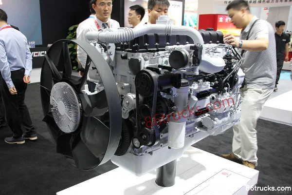 Weichai WP10H400E62 400 ch 10L China VI moteur diesel Extérieur (2) | 86Trucks