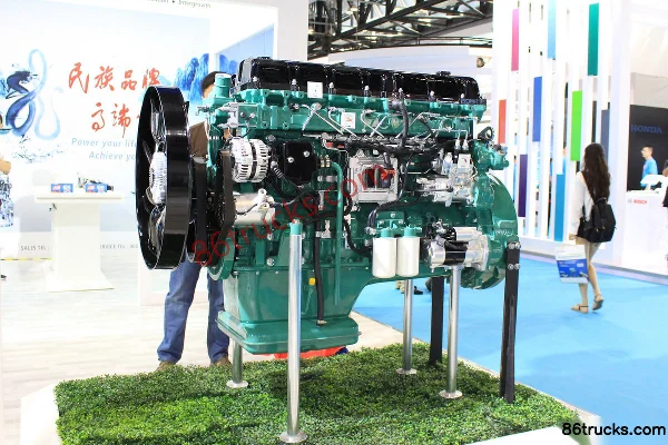 Xichai CA6DM3-42E5 420 hp 12.5L China V Diesel Engine Exterior (3) | 86Trucks