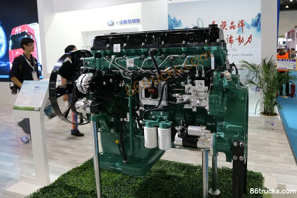Xichai CA6DM3-42E5 420 hp 12.5L China V Diesel Engine Exterior (2) | 86Trucks