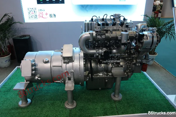 Yuchai YC4EG170N-50 170 hp 4.73L China V Natural Gas Engine Exterior (2) | 86Trucks