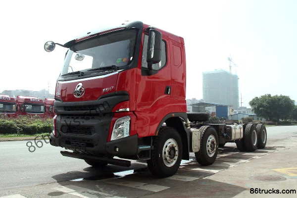 Dongfeng Liuqi Chenglong H7 320hp 8X4(12 wheels) 7.6m dump-type garbage truck Exterior (3) | 86Trucks