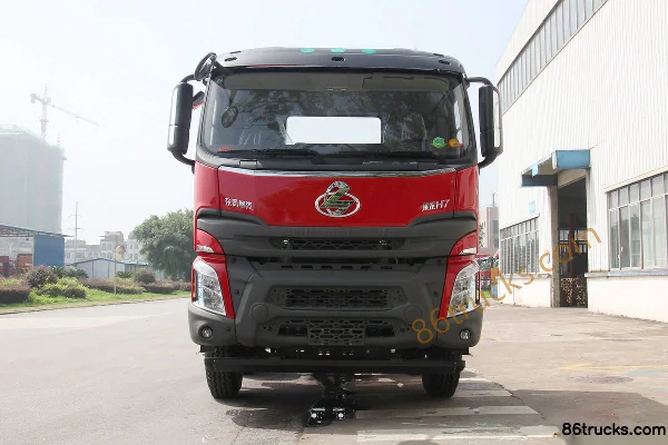 Dongfeng Liuqi Chenglong H7 320hp 8X4(12 wheels) 7.6m dump-type garbage truck Exterior (2) | 86Trucks