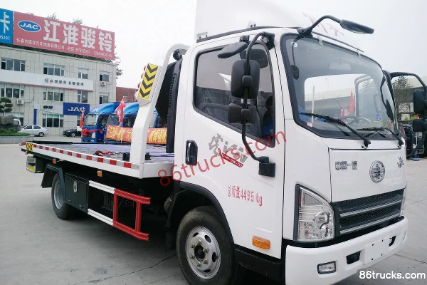 FAW Jiefang Hu VN 95 hp 4X2(6 wheels) Wrecker Truck (Zhuanwei Brand) Exterior