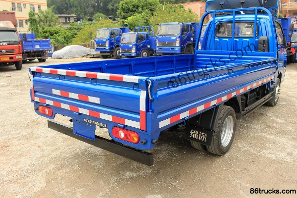 Feidi DX Enjoy Edition 1.9L 102 hp 4X2(6 wheels) 3.95m Single Row Flatbed Truck Body (1) | 86Trucks