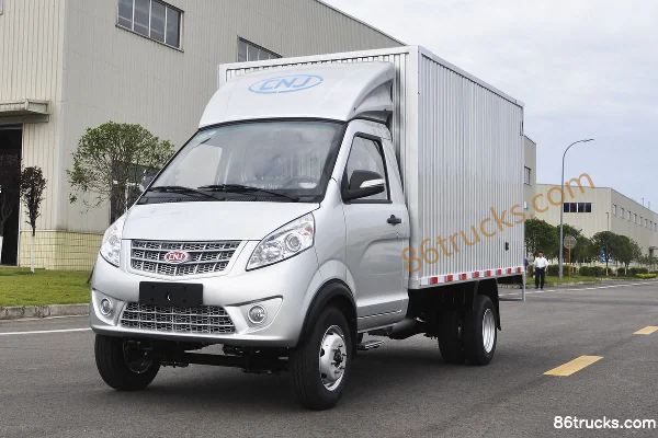 NanJun Ruiyi F-Series 1.3L 87hp 4X2(6 wheels) Gasoline 3.235m Single Row Van Mini Truck Exterior (2) | 86Trucks