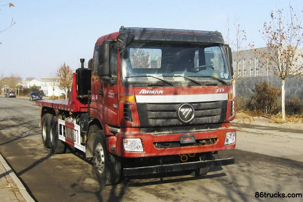Hongchang Tianma Auman Chassis 400 hp 6X4(10 wheels) 6m Flatbed Dump Truck Exterior (2) | 86Trucks