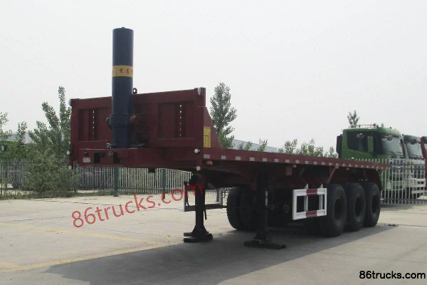 Hongchang Tianma 10m Flatbed Dump Semi-Trailer Exterior (3) | 86Trucks