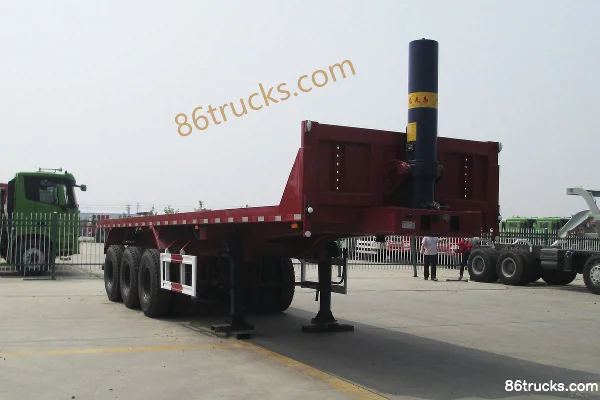 Hongchang Tianma Hongchang Tianma 10m Flatbed Dump Semi-Trailer dump semi-trailer