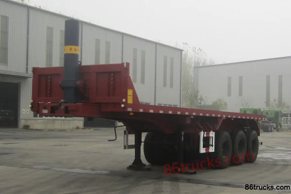 Hongchang Tianma 8.7m Flatbed Dump Semi-Trailer Exterior (3) | 86Trucks