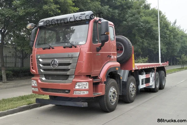 Hongchang Tianma châssis Sinotruk 340 ch 8X4(12 roues) LNG camion benne plateau Extérieur (3) | 86Trucks