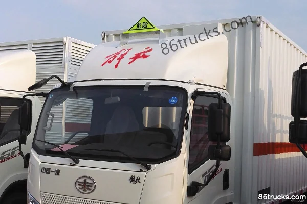 FAW Jiefang J6F 130 ch 4X2(6 roues) camion caisse pour gaz inflammables Extérieur (3) | 86Trucks