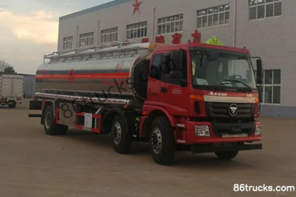 Foton AumanETX 210 ch 6X2(8 roues) camion citerne à carburant (marque Chusheng) Extérieur (3) | 86Trucks