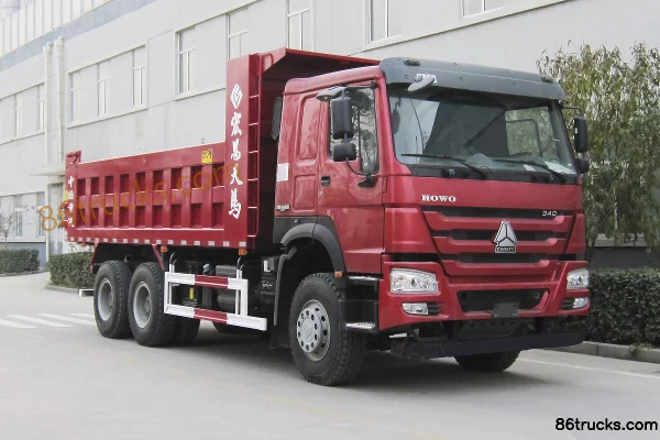 Hongchang Tianma Sinotruk HOWO Chassis 280hp 6X4(10 wheels) 5.4m Dump Truck Exterior (2) | 86Trucks