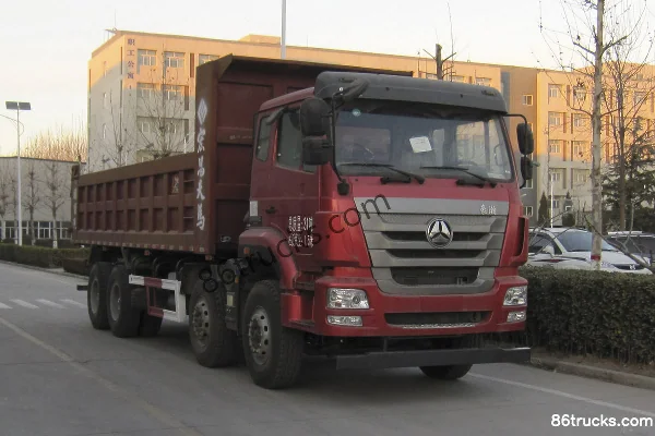 Hongchang Tianma Sinotruk Chassis 350 hp 8X4(12 wheels) 7.6m Dump Truck Exterior (2) | 86Trucks
