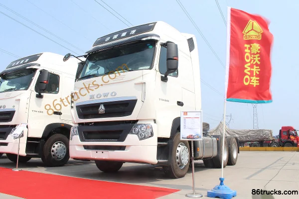 Sinotruk HOWO T7H heavy truck 430 hp 6X4(10 wheels) LNG tractor truck (B version) Exterior (3) | 86Trucks