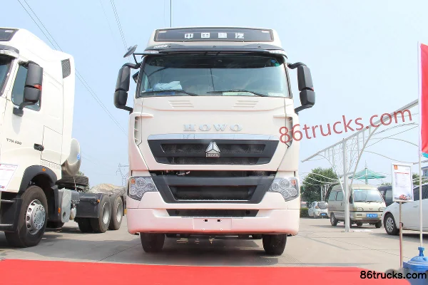 Sinotruk HOWO T7H heavy truck 430 hp 6X4(10 wheels) LNG tractor truck (B version) Exterior (2) | 86Trucks